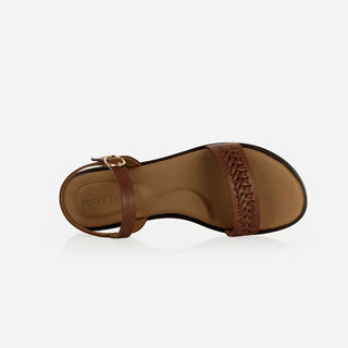 Poppy Barley The Bohème Sandal | Hazelnut