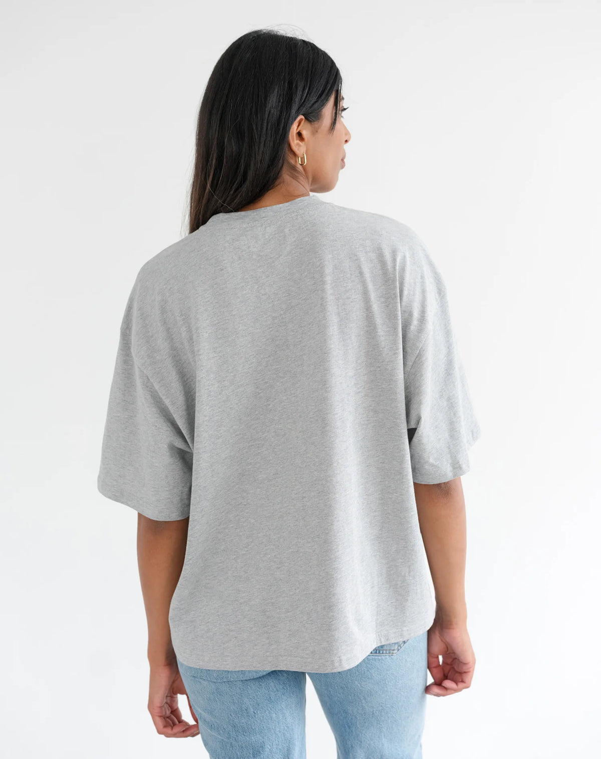 Brunettet the label Kind Club Boxy Tee | Grey