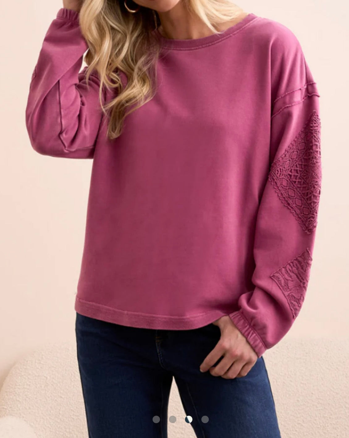 Tribal Crew Neck Top | Roseberry