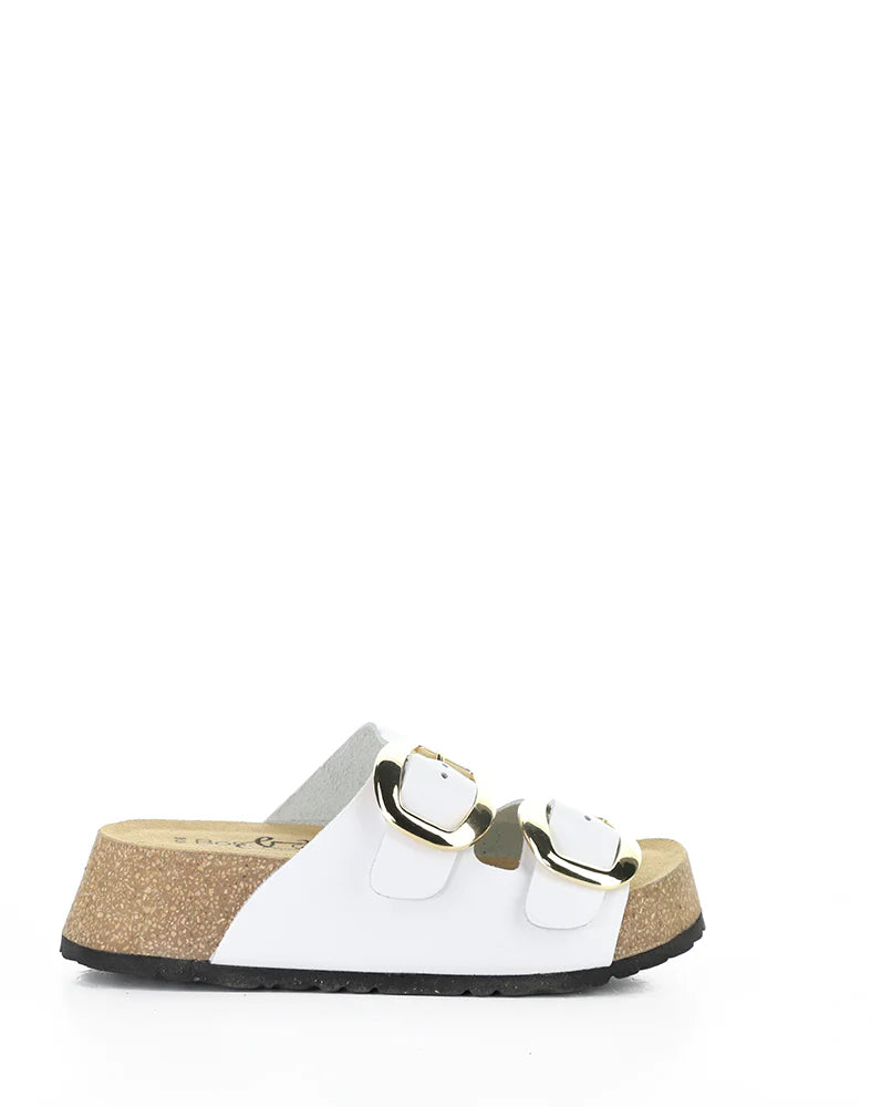 Bos & Co Cessi Sandal | White