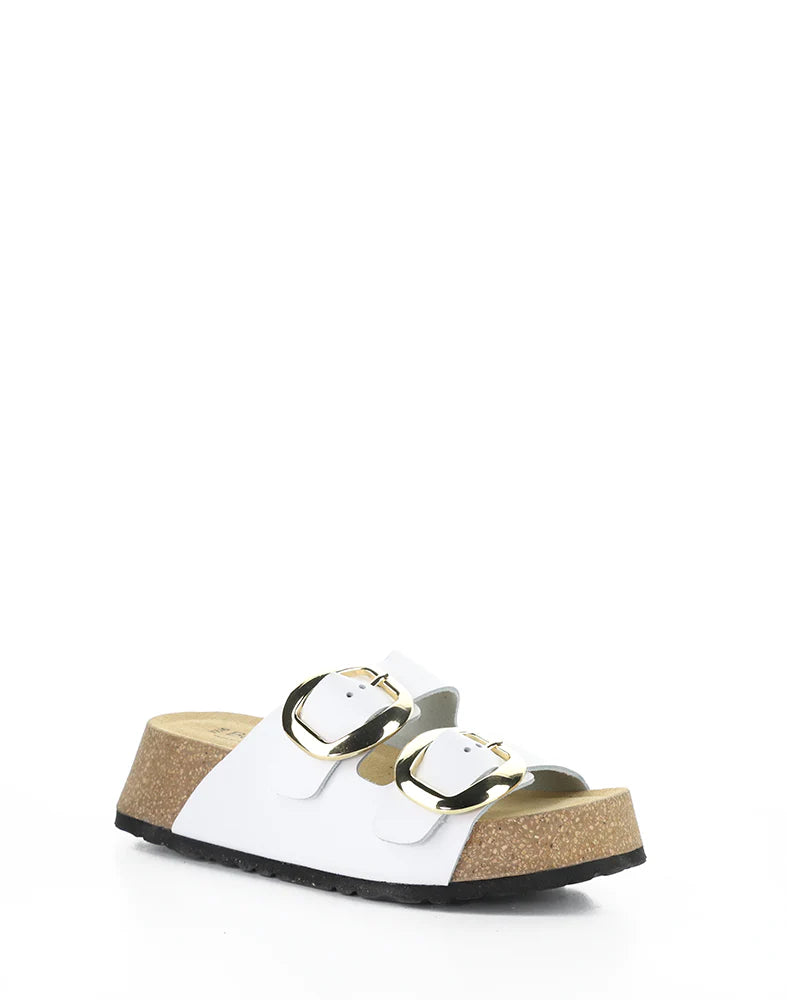 Bos & Co Cessi Sandal | White