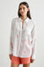 Rails Charli Shirt | Hibiscus Embroidery