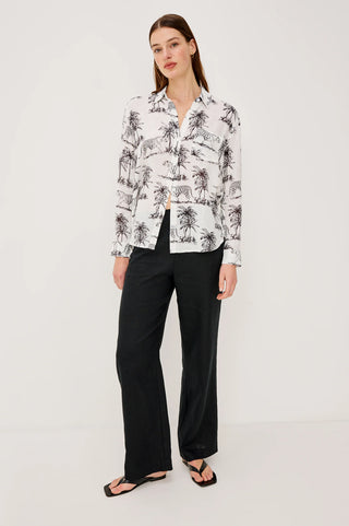 Rails Charli Shirt | Ivory Bengal