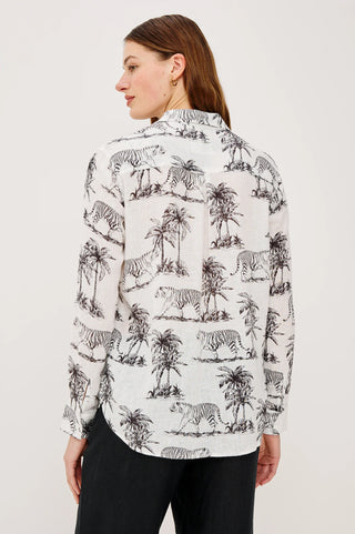 Rails Charli Shirt | Ivory Bengal