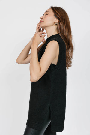 Smash & Tess Charlie Sweater Tunic | Black