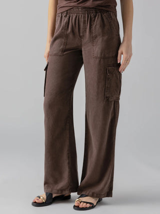 Sanctuary Relaxed Reissue Cargo Standard Rise Pant | Mud Bath