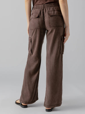 Sanctuary Relaxed Reissue Cargo Standard Rise Pant | Mud Bath