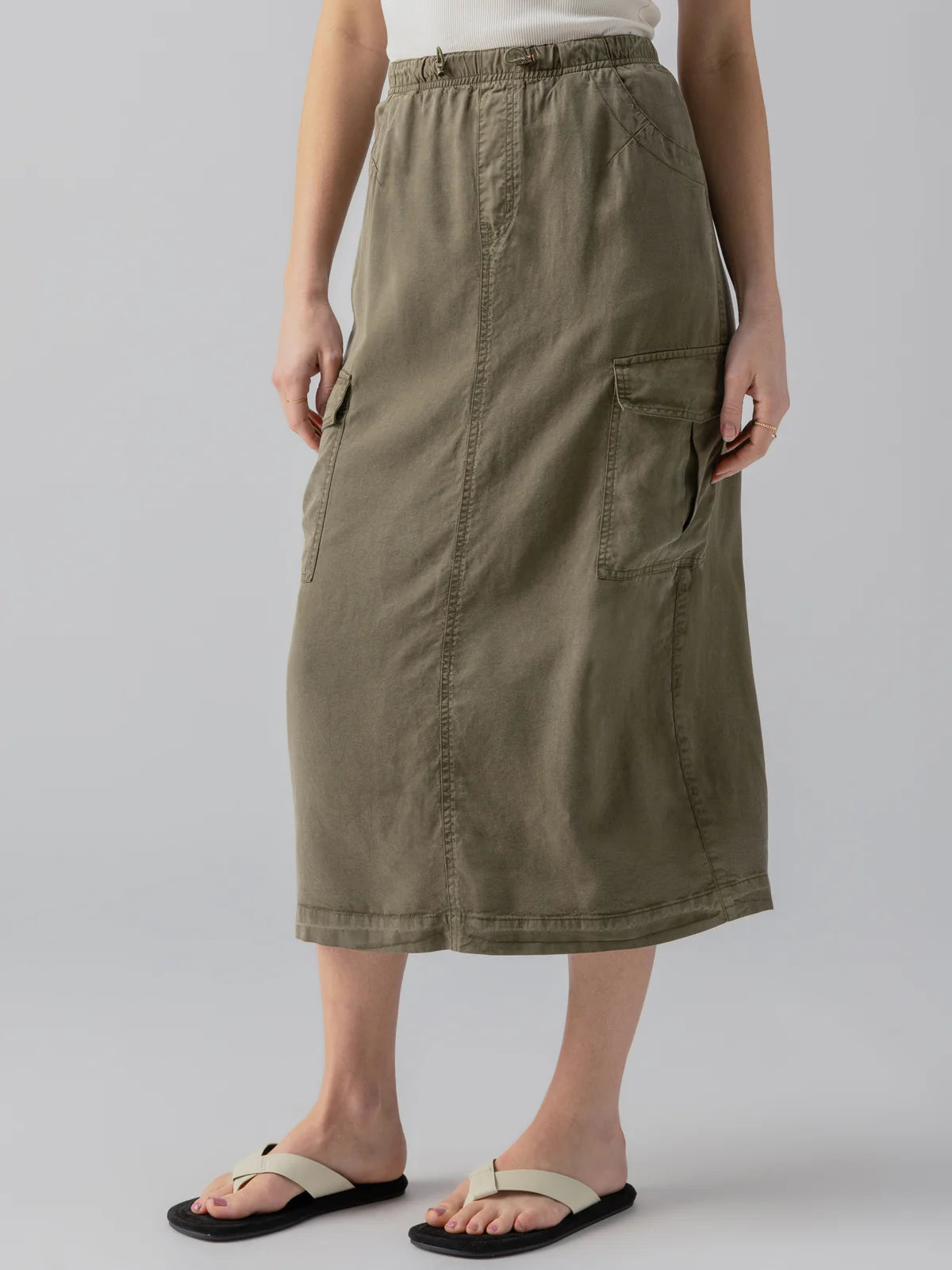 Sanctuary Parachute Skirt | Burnt Olive