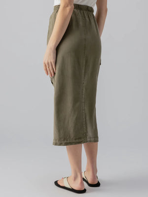 Sanctuary Parachute Skirt | Burnt Olive