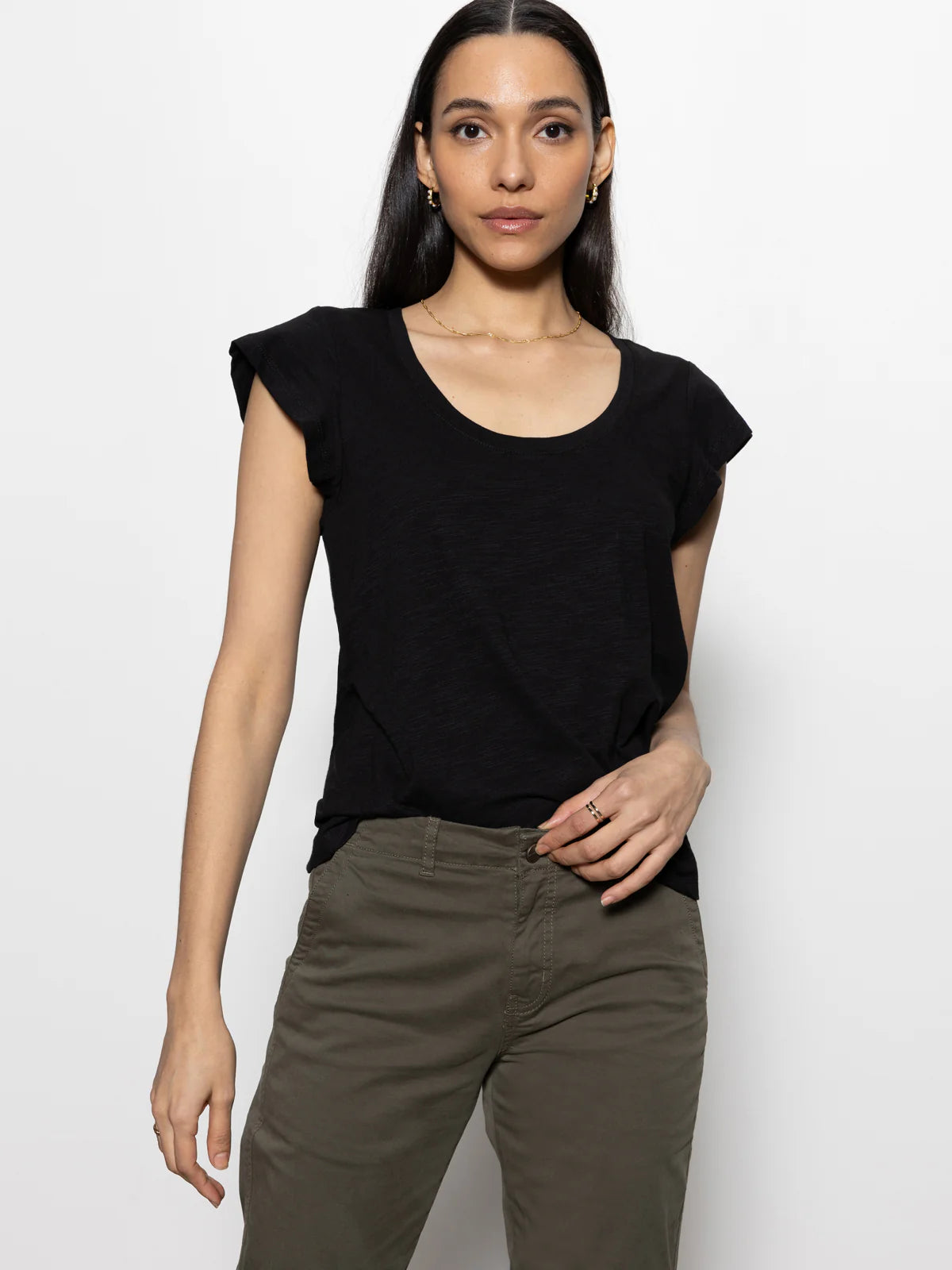 Sanctuary West Side Tee | Black