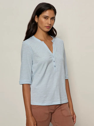 Sanctuary Rolled Sleeve Tee | Blue