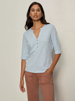 Sanctuary Rolled Sleeve Tee | Blue