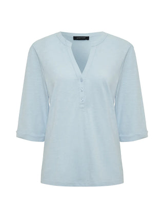 Sanctuary Rolled Sleeve Tee | Blue
