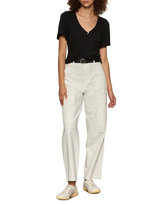 Sanctuary Keyhole Flutter Tee | Black