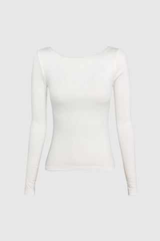 Madison The Label Caden Top | Shiraz, Black & White