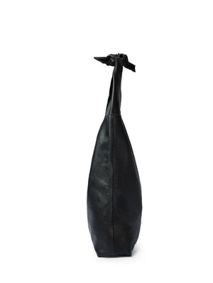 Risa Knot Tote Bag | Black