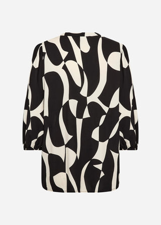 Soya Concept CHANISE 1 Blouse | Black-White