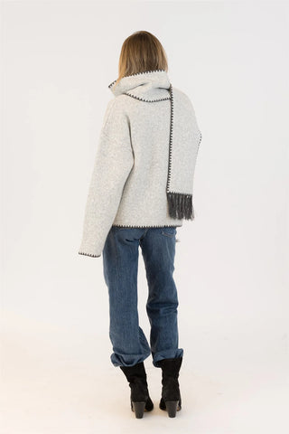 Lyla & Lux Delaney Coat + Matching Scarf