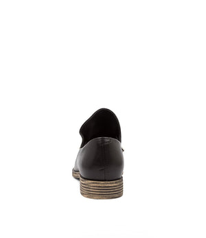 Django & Juliette Kotty Leather Shoe | Black
