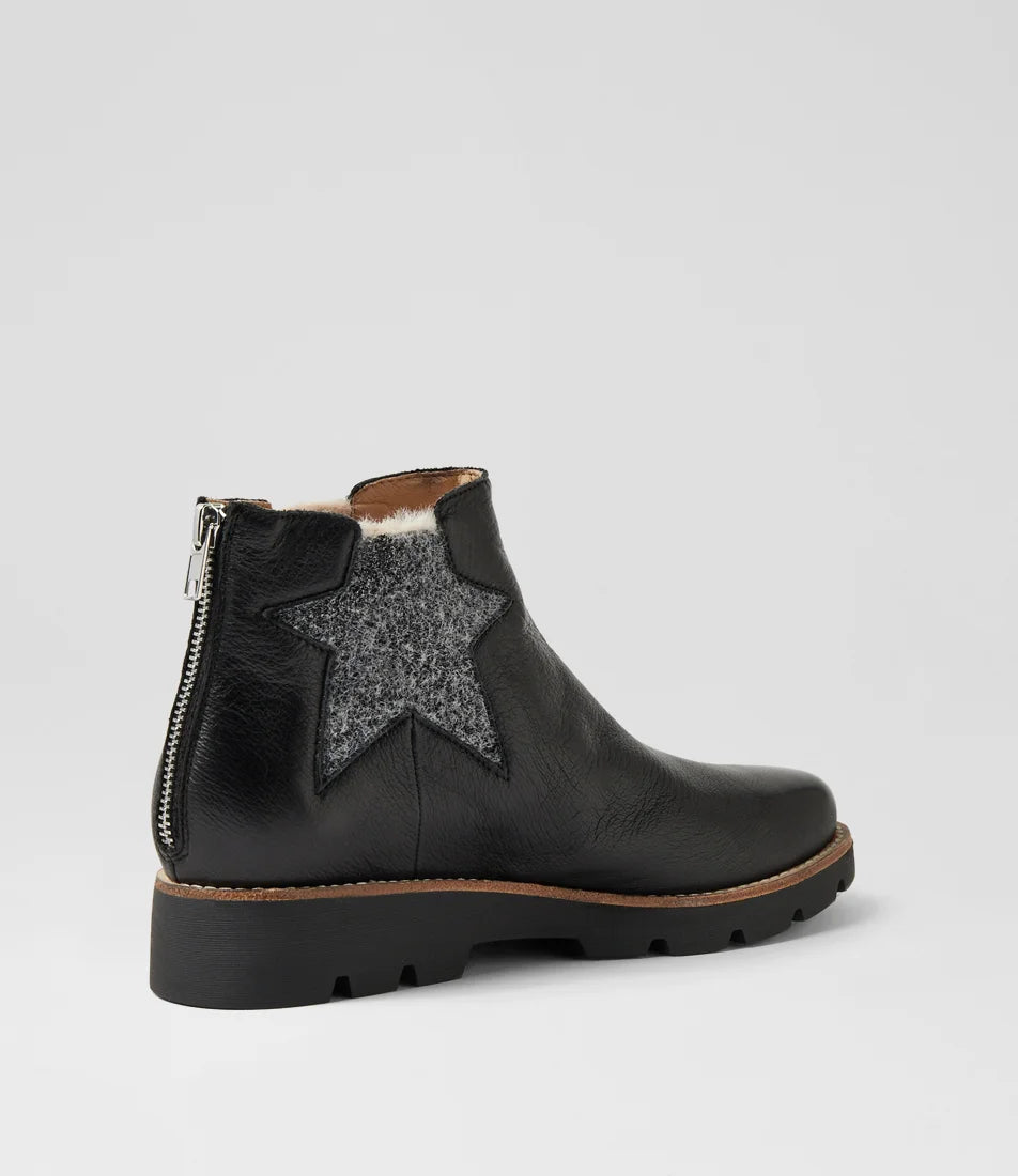 Django & Juliette Dixeys Leather Chelsea Boots | Black
