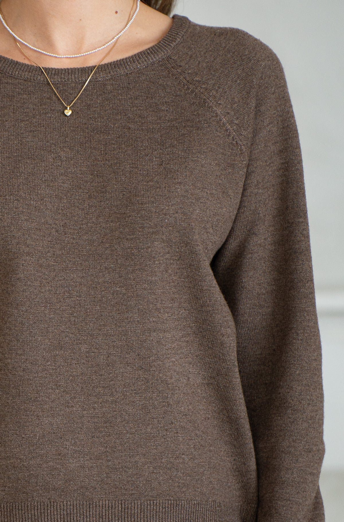 Pink Martini  Lita Raglan Sweater | Brown