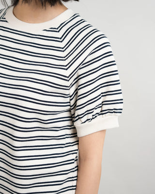 Velvet By Graham & Spencer Darcie Vintage Stripe Terry Dress | Navy