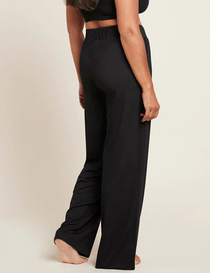 Boody Our Downtime Wide Leg Lounge Pant | Black