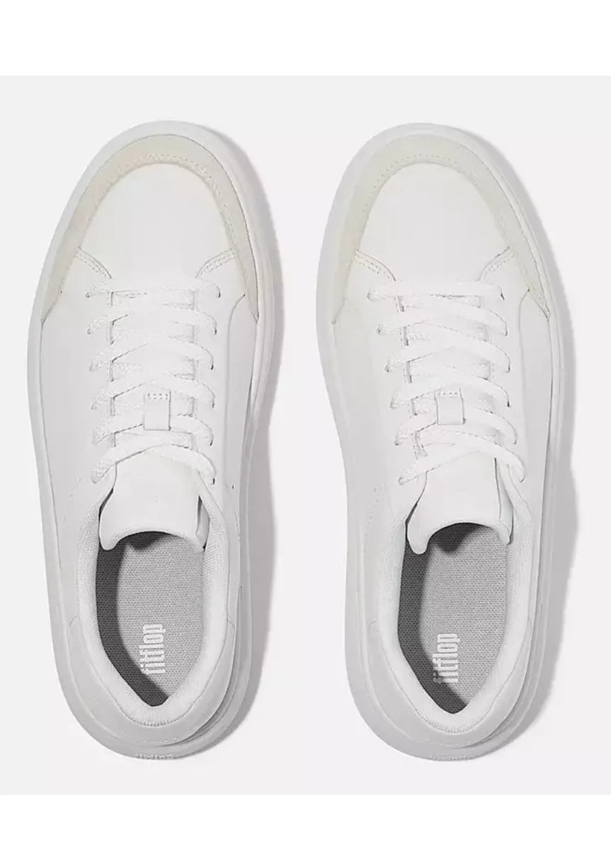 Fit Flop RTG Sneakers | White & Platino