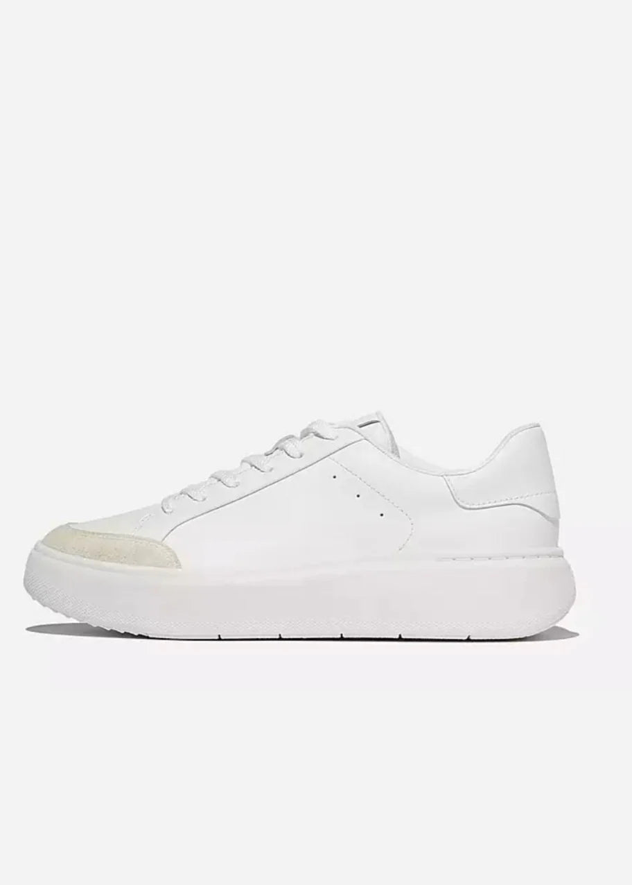 Fit Flop RTG Sneakers | White & Platino