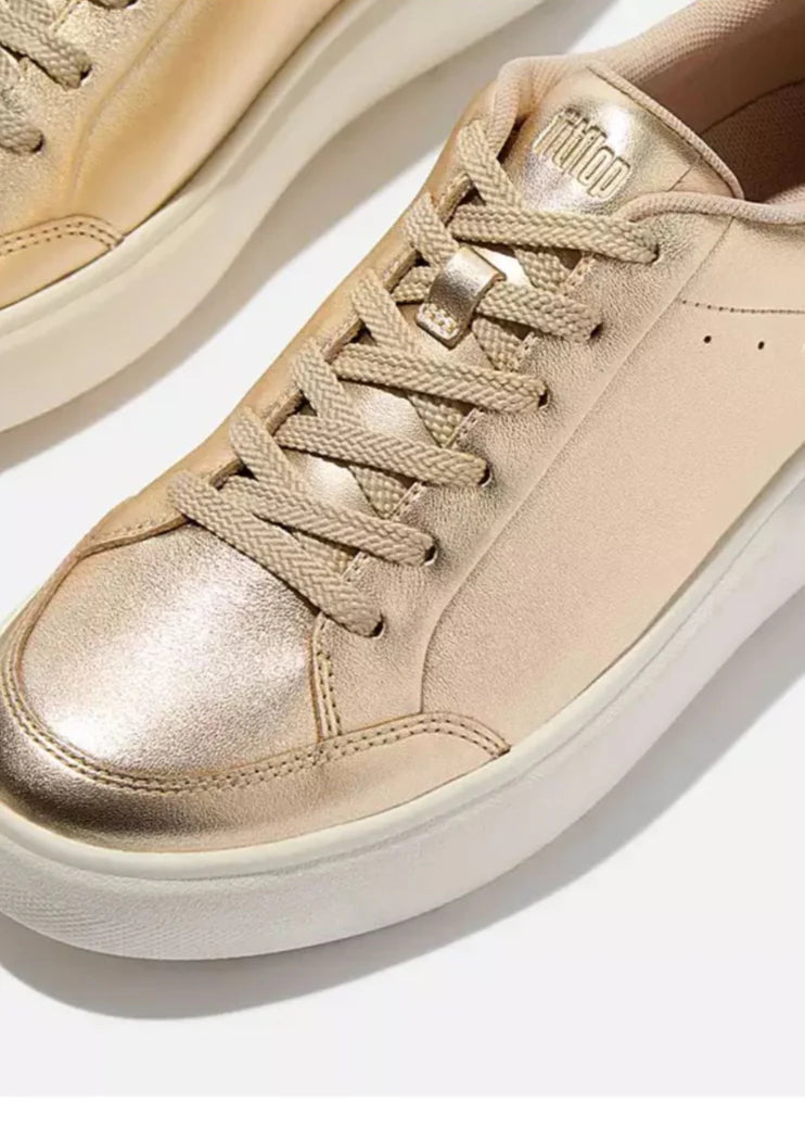 Fit Flop RTG Sneakers | White & Platino