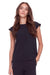 Up! Vegan Silk Cap Sleeve Top | Black