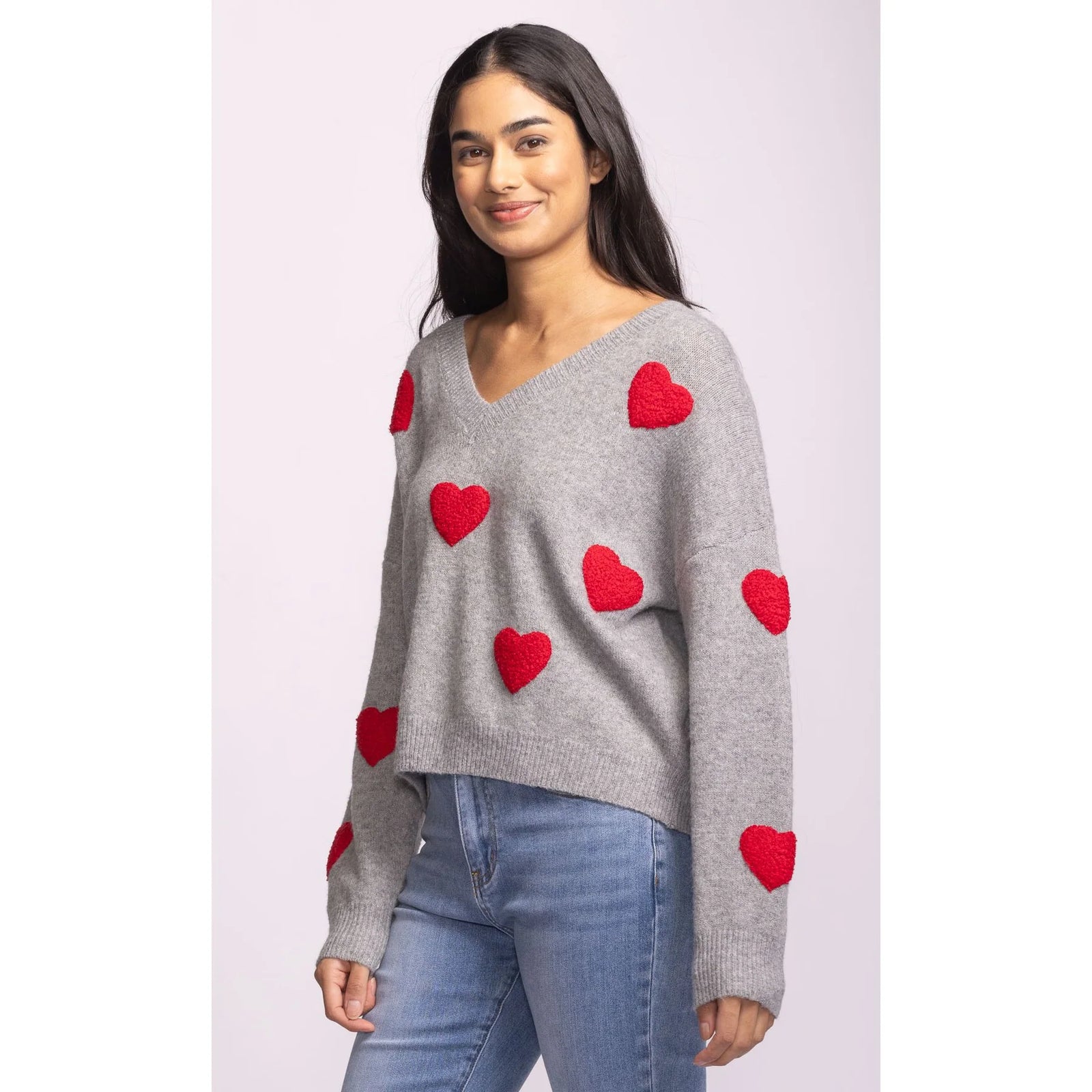 Pink Martini Espera Sweater | Grey