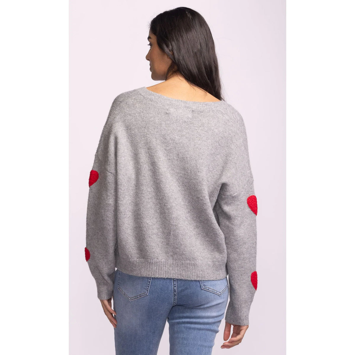 Pink Martini Espera Sweater | Grey
