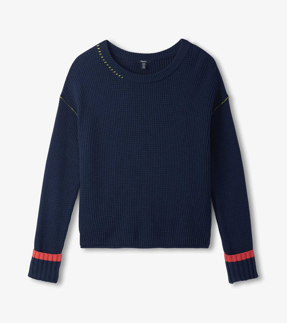 Hatley Waffle Knit Sweater | Navy