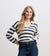 Hatley Jonny Collar Sweater | Navy Stripe