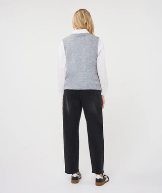 Esqualo Sweater Vest | Grey