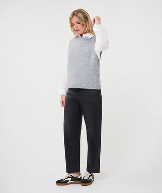 Esqualo Sweater Vest | Grey