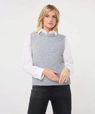 Esqualo Sweater Vest | Grey