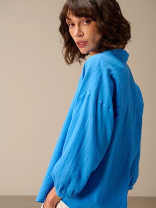 Nile Blouse | Azure