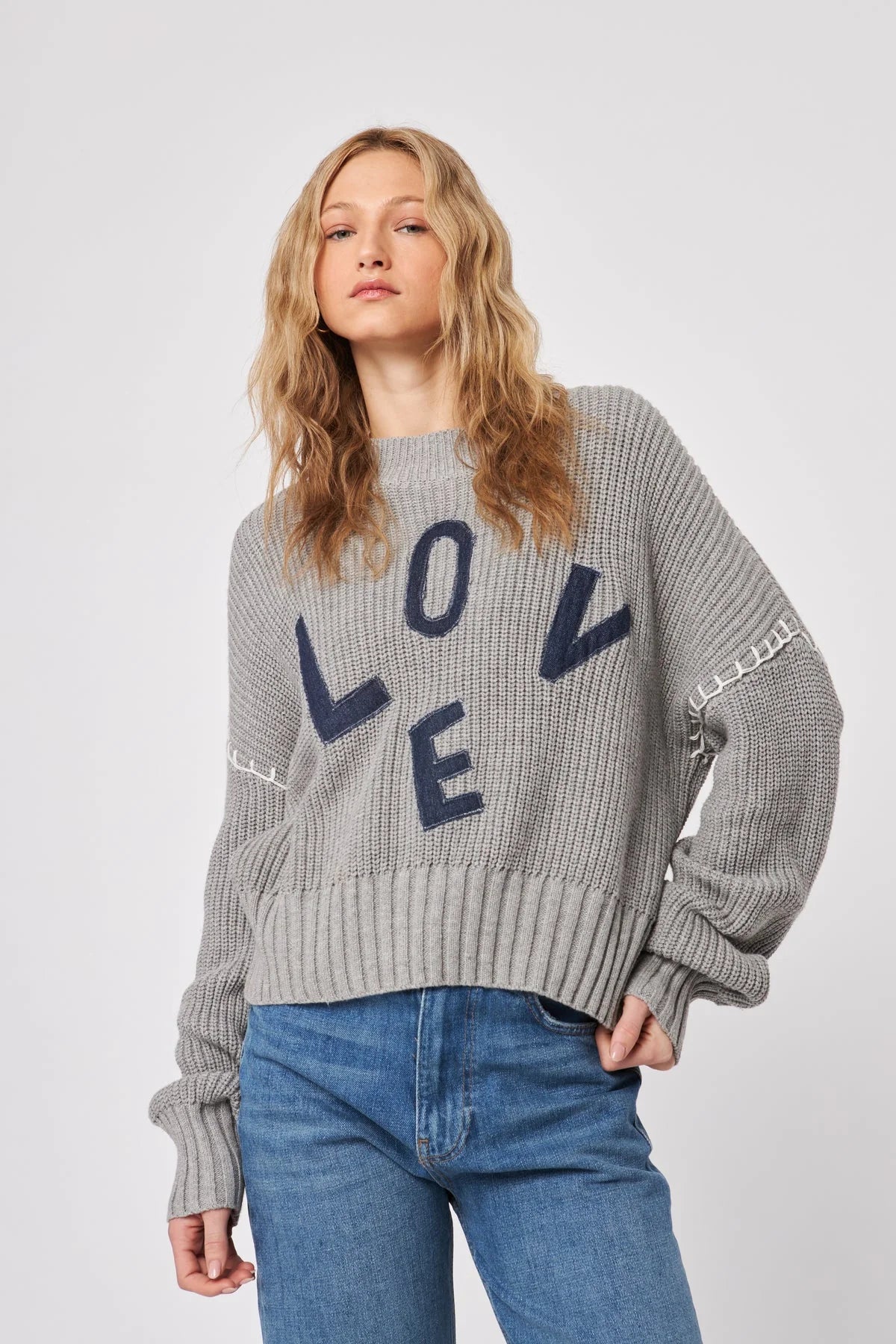 John & Jenn Ford Sweater | Graphite Love