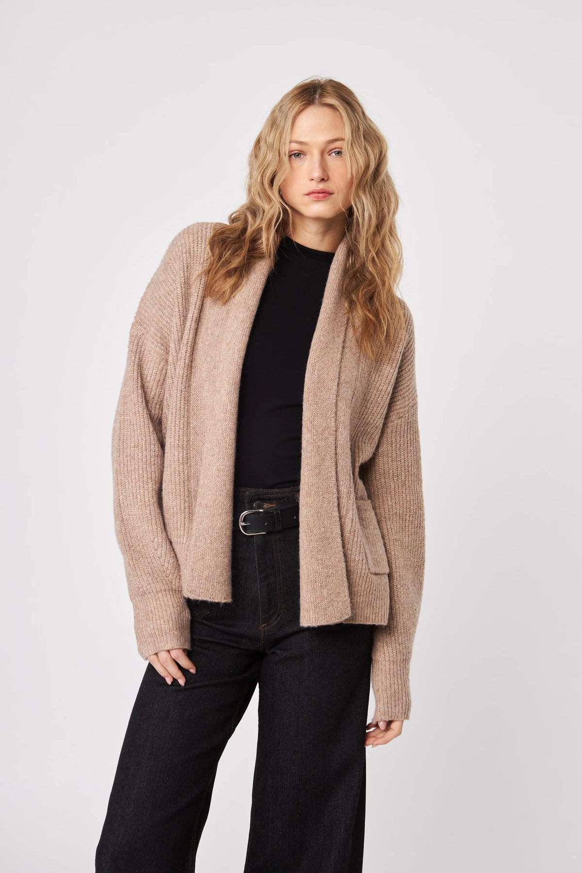 John & Jenn Noah Cardigan | Latte