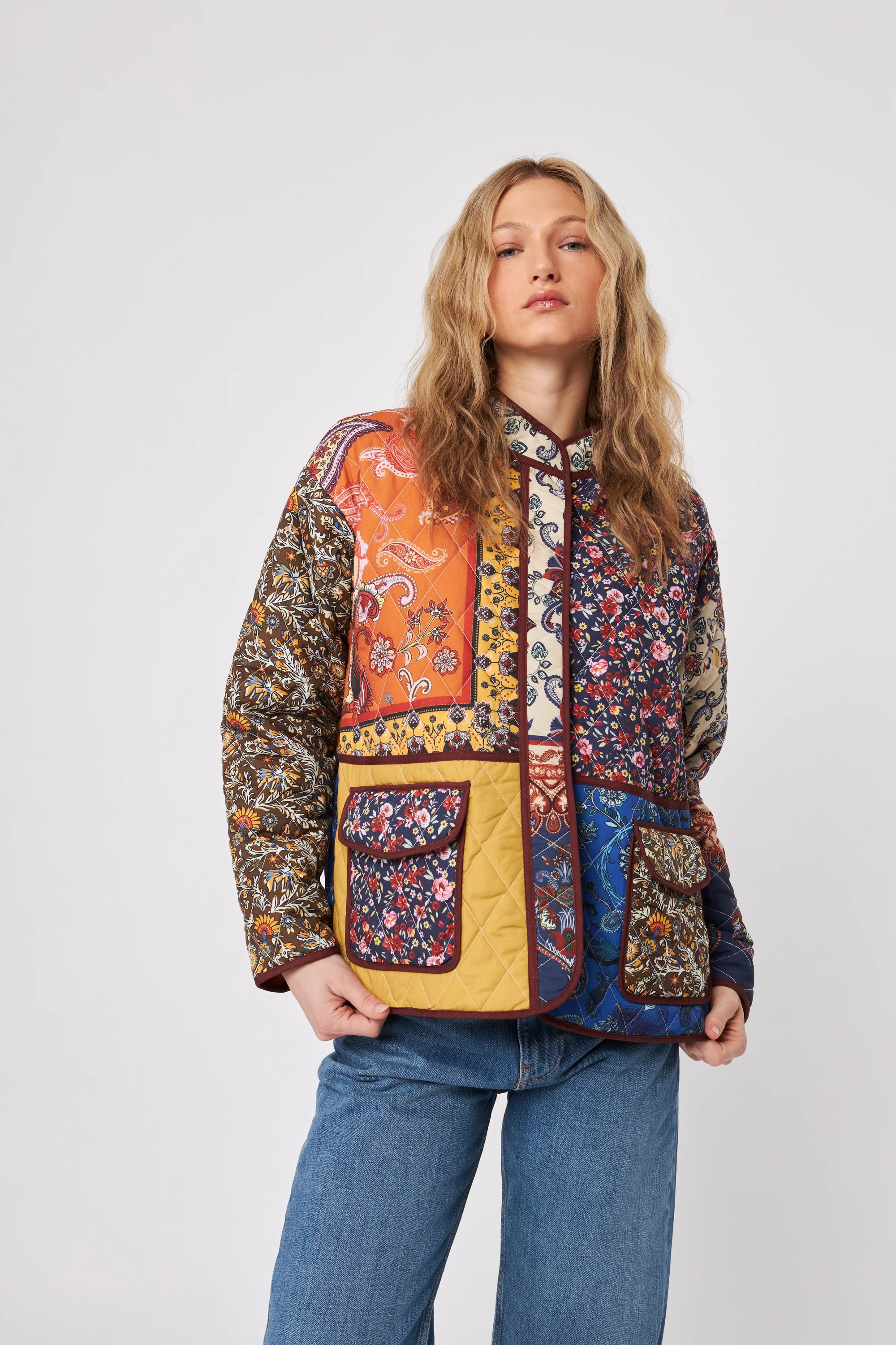 John & Jenn Brooks Jacket | Multi Print