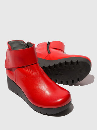 Fly London Vube Boot | Red
