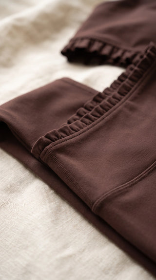 Priv Form Sage  High Rise Performance Legging | Espresso