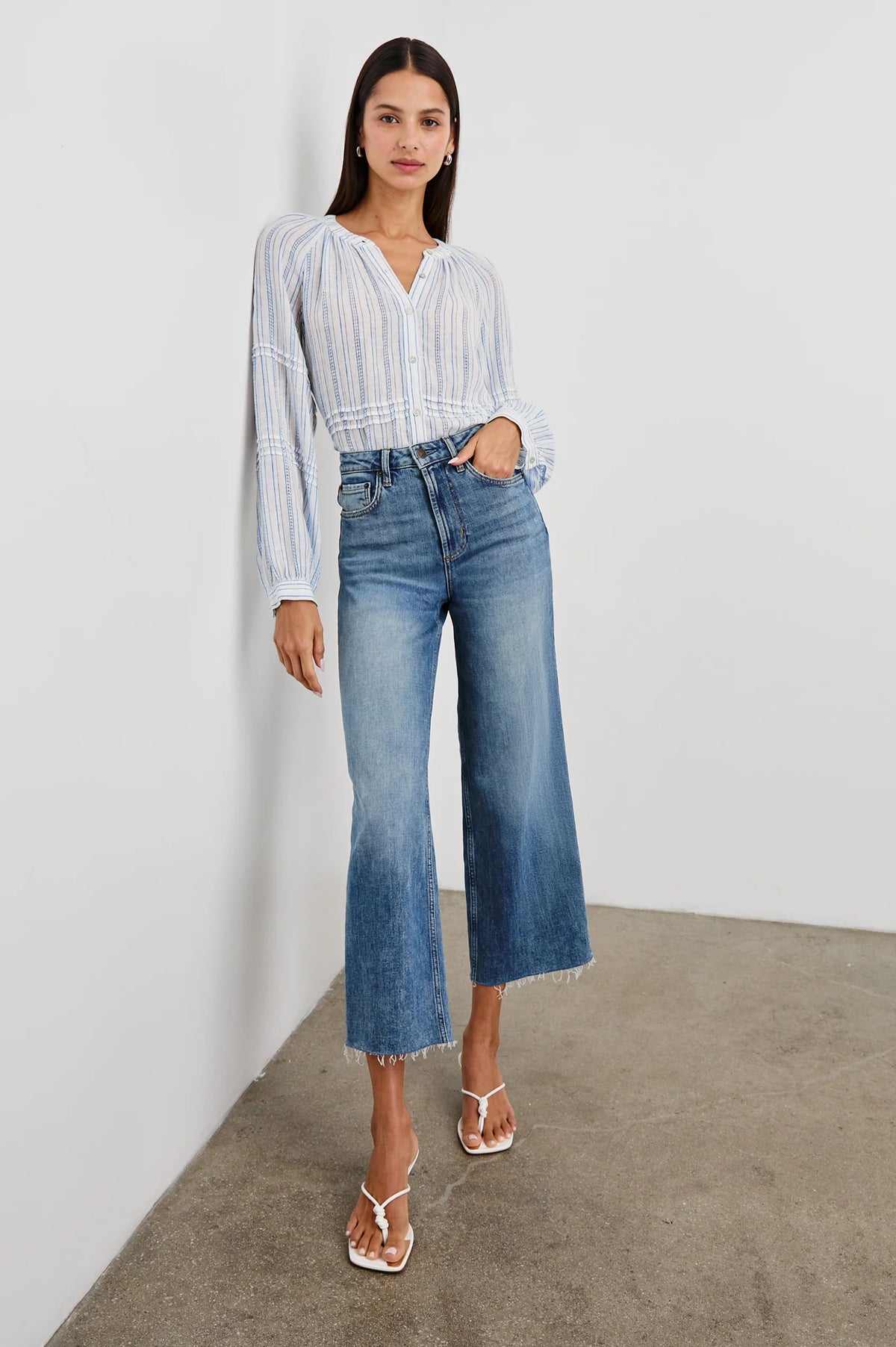 Rails Frances Blouse | Sonoma Stripe