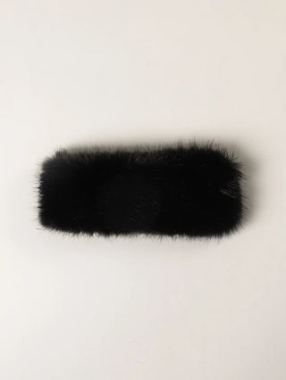 Lyla & Luxe Faux Fur Headband | Black, Brown & Tan