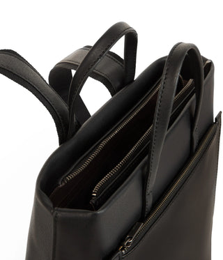 Matt & Nat Milan Backpack | Black + Mushroom