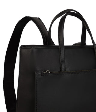 Matt & Nat Milan Backpack | Black + Mushroom