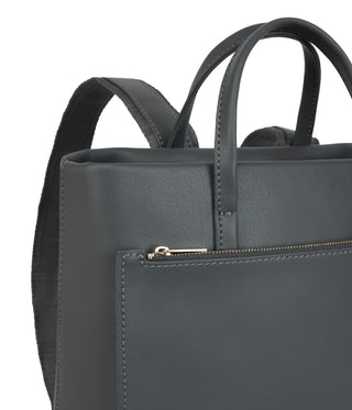 Matt & Nat Milan Backpack | Black + Mushroom