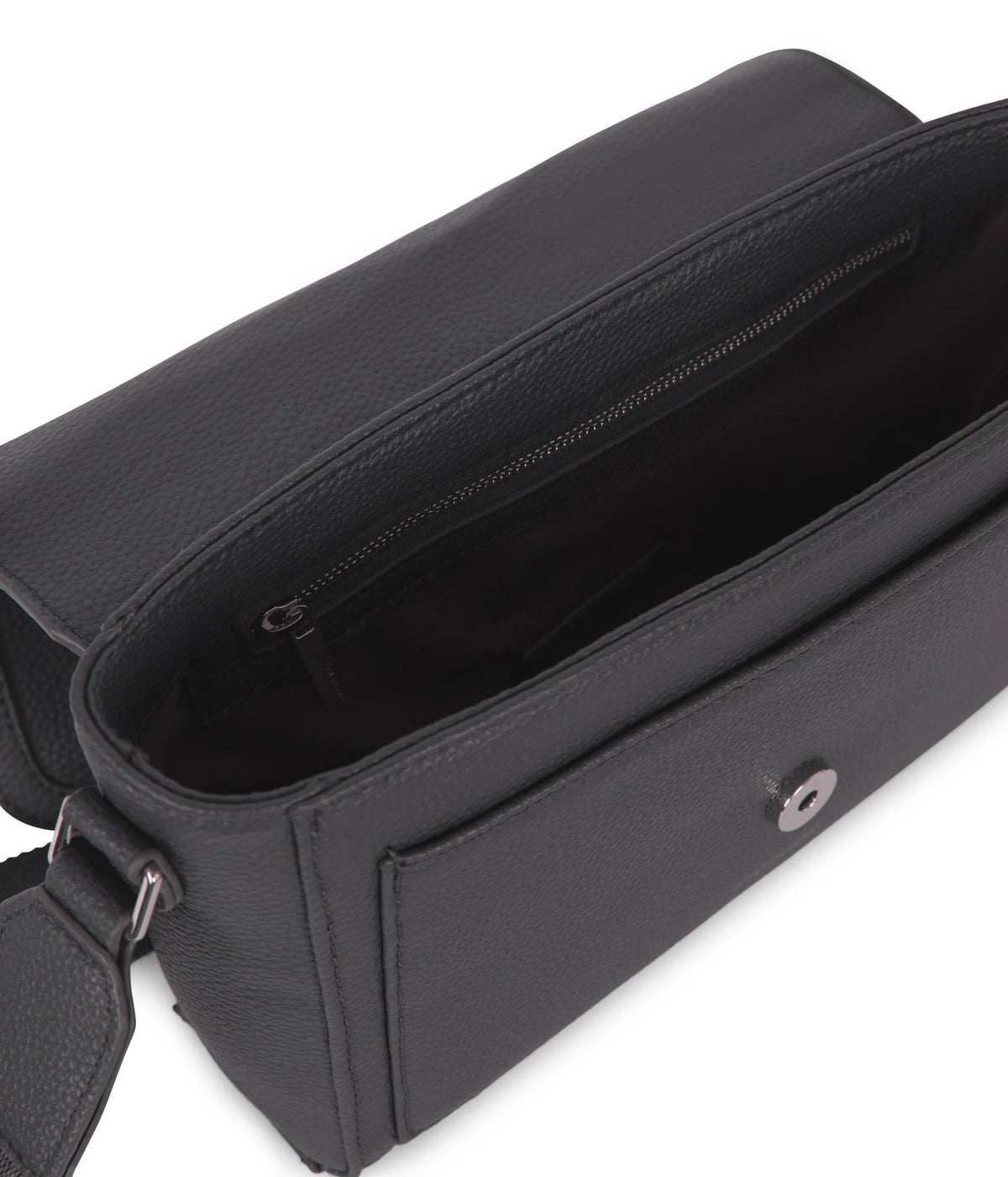 Matt & Nat Grain Shoulder Bag | Coal